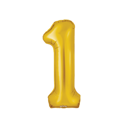 16" Balloon Numbers - Gold (2ct)
