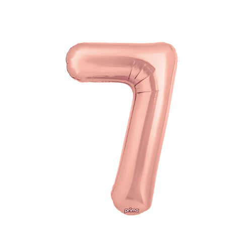 16" Balloon Numbers - Rose Gold (2ct)