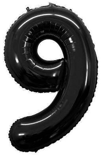16" Numbers - Black - Party America