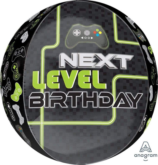 16" Orbz - Level Up Birthday