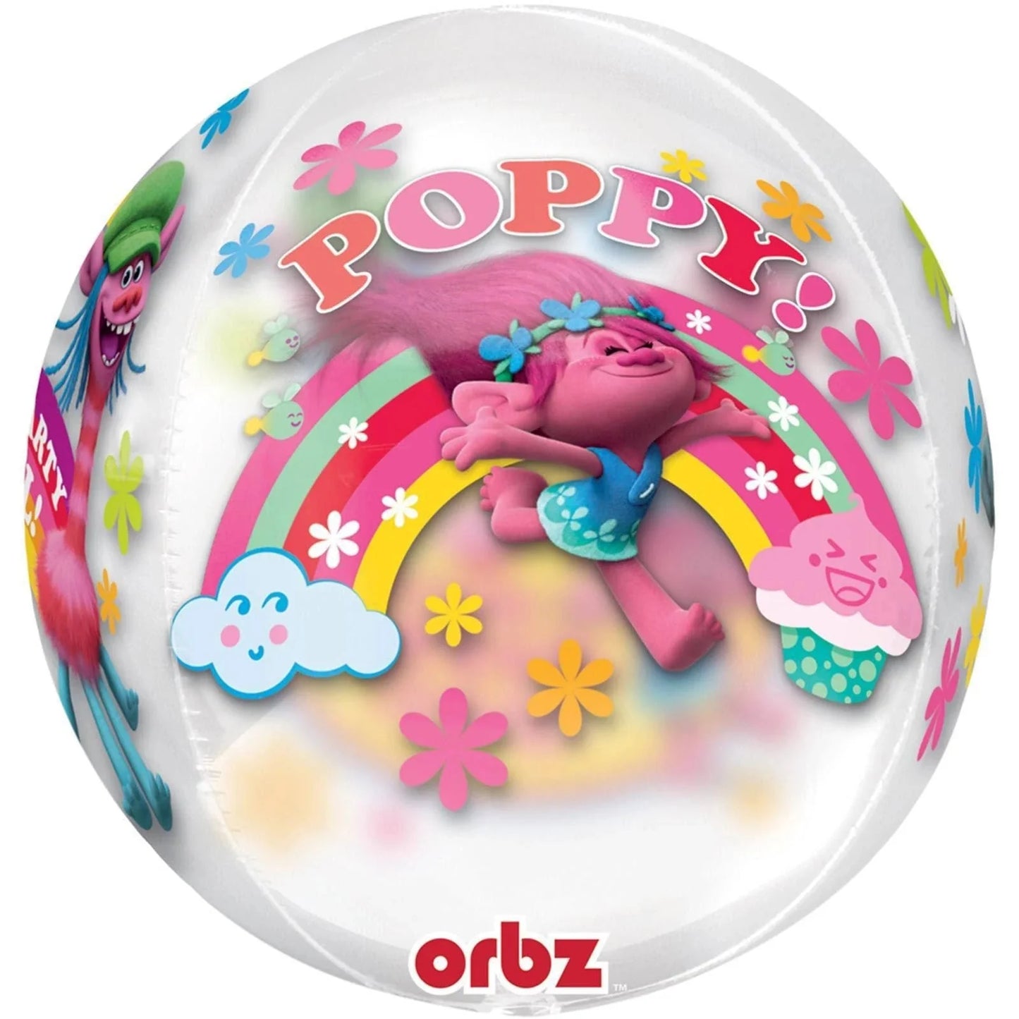 16" Orbz - Trolls Poppy & Friends