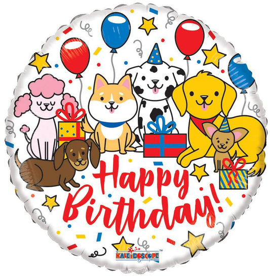 18" Happy Birthday - Pets (100ct) - Conver USA
