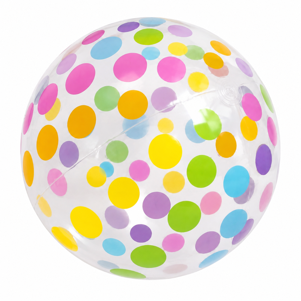 18" Printed Clear Bobo