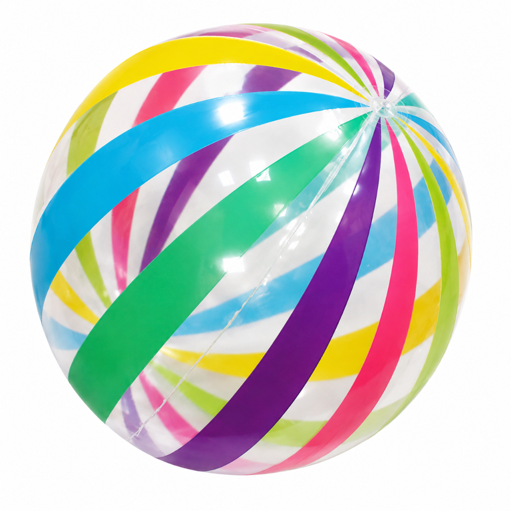 18" Printed Clear Bobo