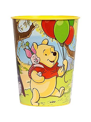 16oz Plastic Cups - Winnie the Pooh (12ct)