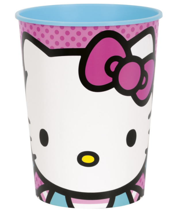 16oz Hello Kitty & Friends  Plastic Stadium Cups - Unique