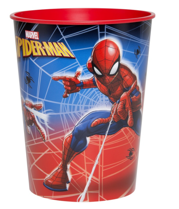 Vaso de plástico de 473 ml - Spider-Man - Exclusivo