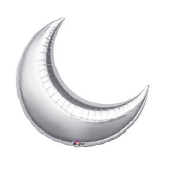 17" Crescent - Silver (5ct)