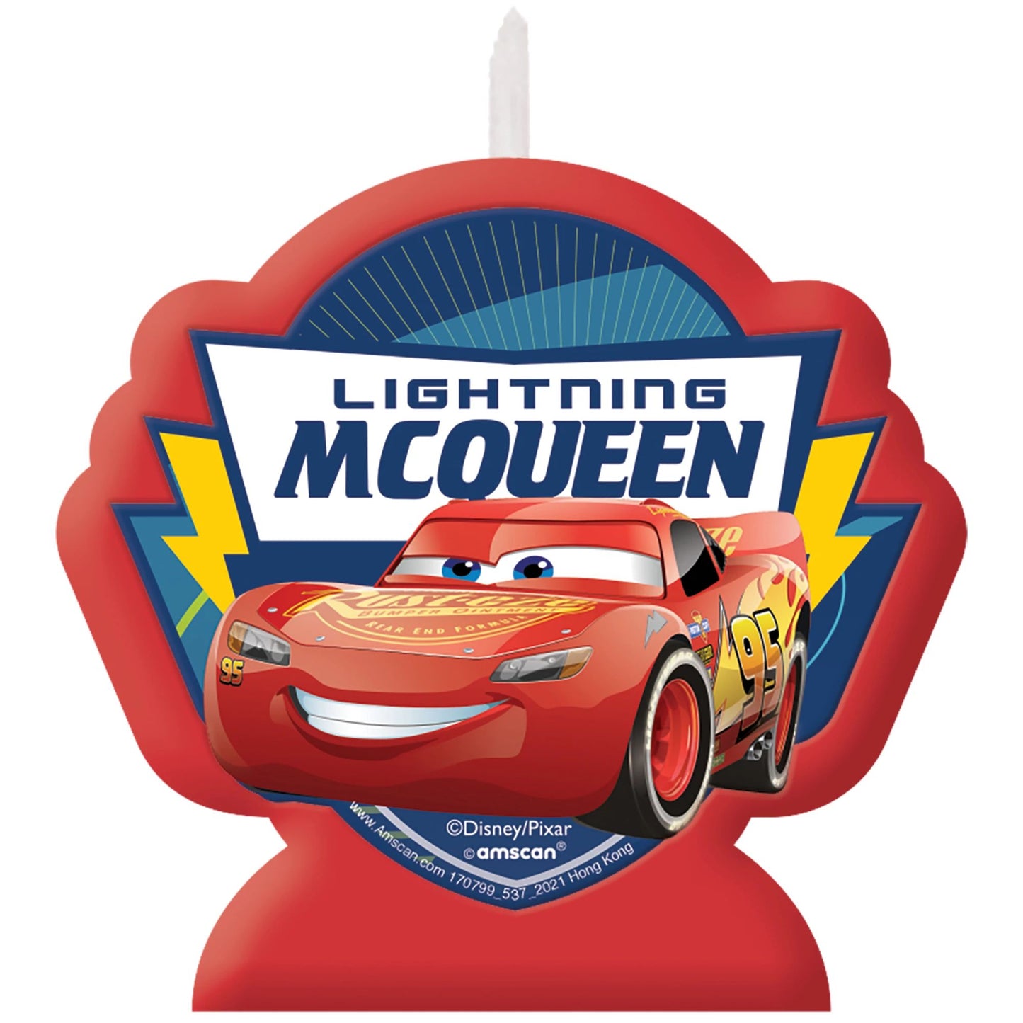 Disney/Pixar Cars 3 Birthday Candle 1pc