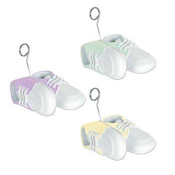 170g Balloon Weight - Photo Holder Baby Shoes Assortment