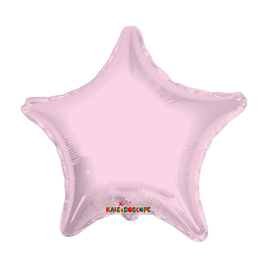 18" Solid Stars - Light Pink (100ct) - Conver USA