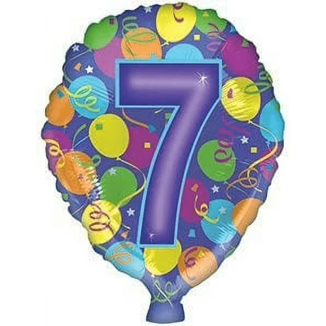 18" Balloon Shape - Number 7
