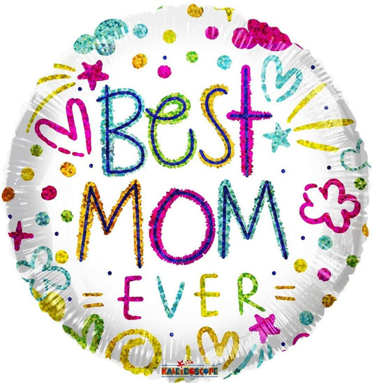 18" Best Mom Ever (100ct) - Conver USA