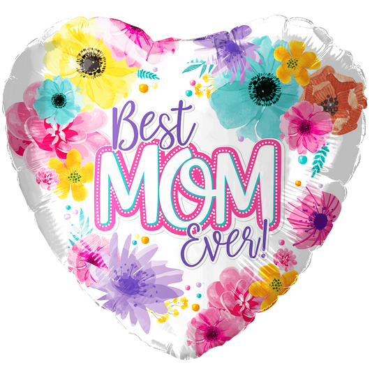 18" Best Mom Ever - 50ct - Party America