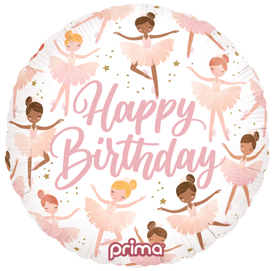 18" Birthday Ballerinas