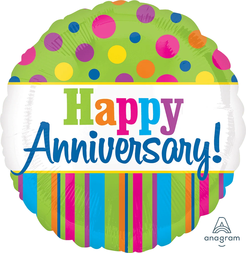 18" Bright Anniversary