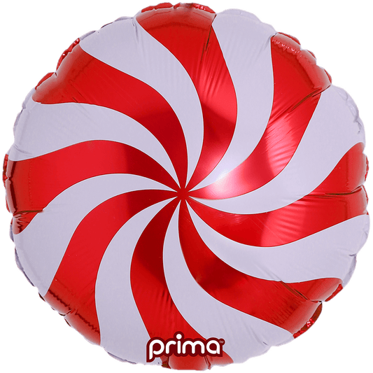18" Candy Swirl - Red