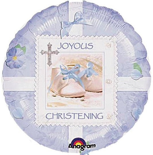 18" Christening - Blue (5ct)
