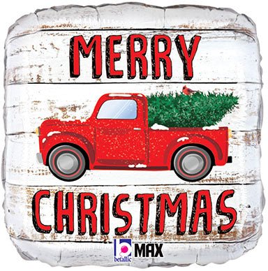 18" Christmas Truck