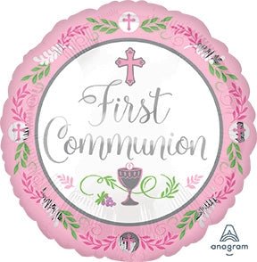 18" Communion Day - Pink