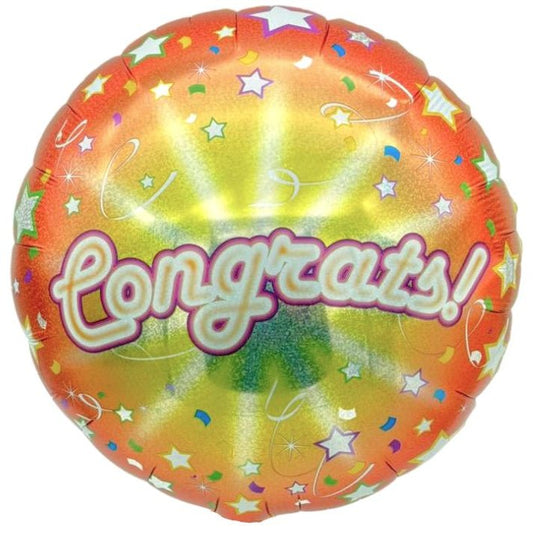 18" Congrats - Assorted Stars - 20ct - Party America