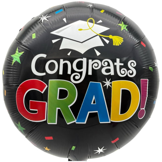 18" Congrats Grad Assorted Stars - 50ct - Party America
