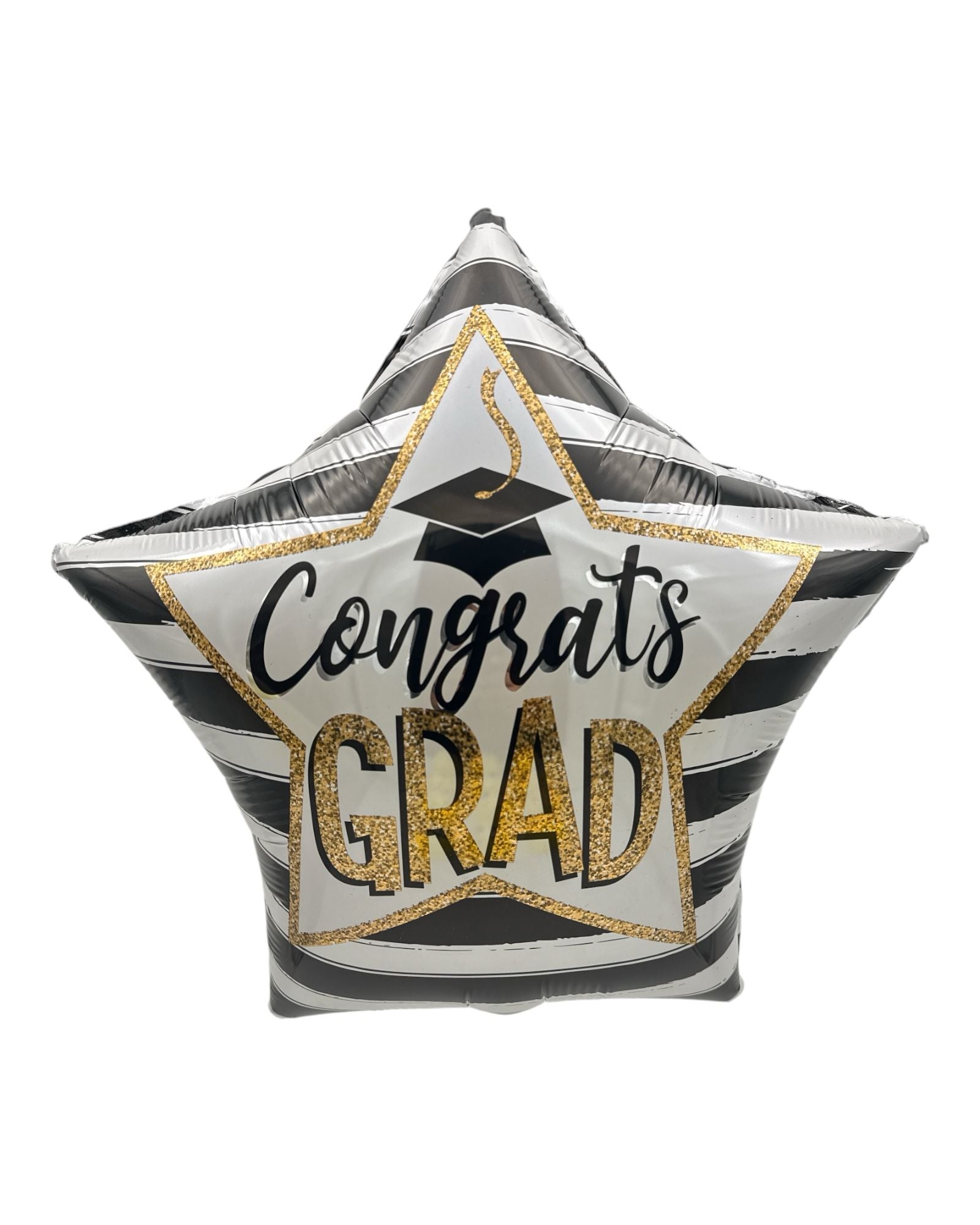 18" Congrats Grad Gold Star (100ct) - Conver USA