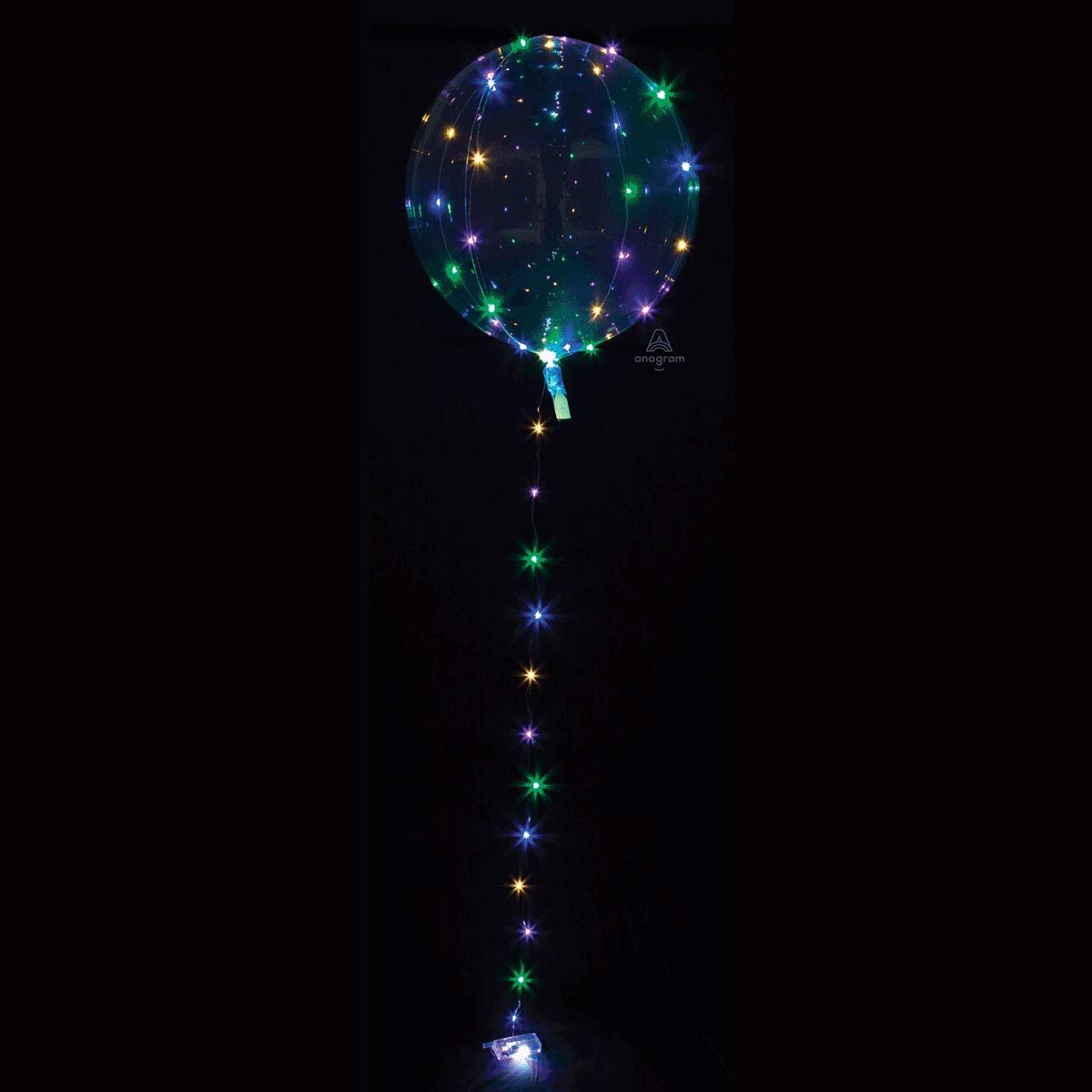 18" Crystal Clearz with Multicolor Lights