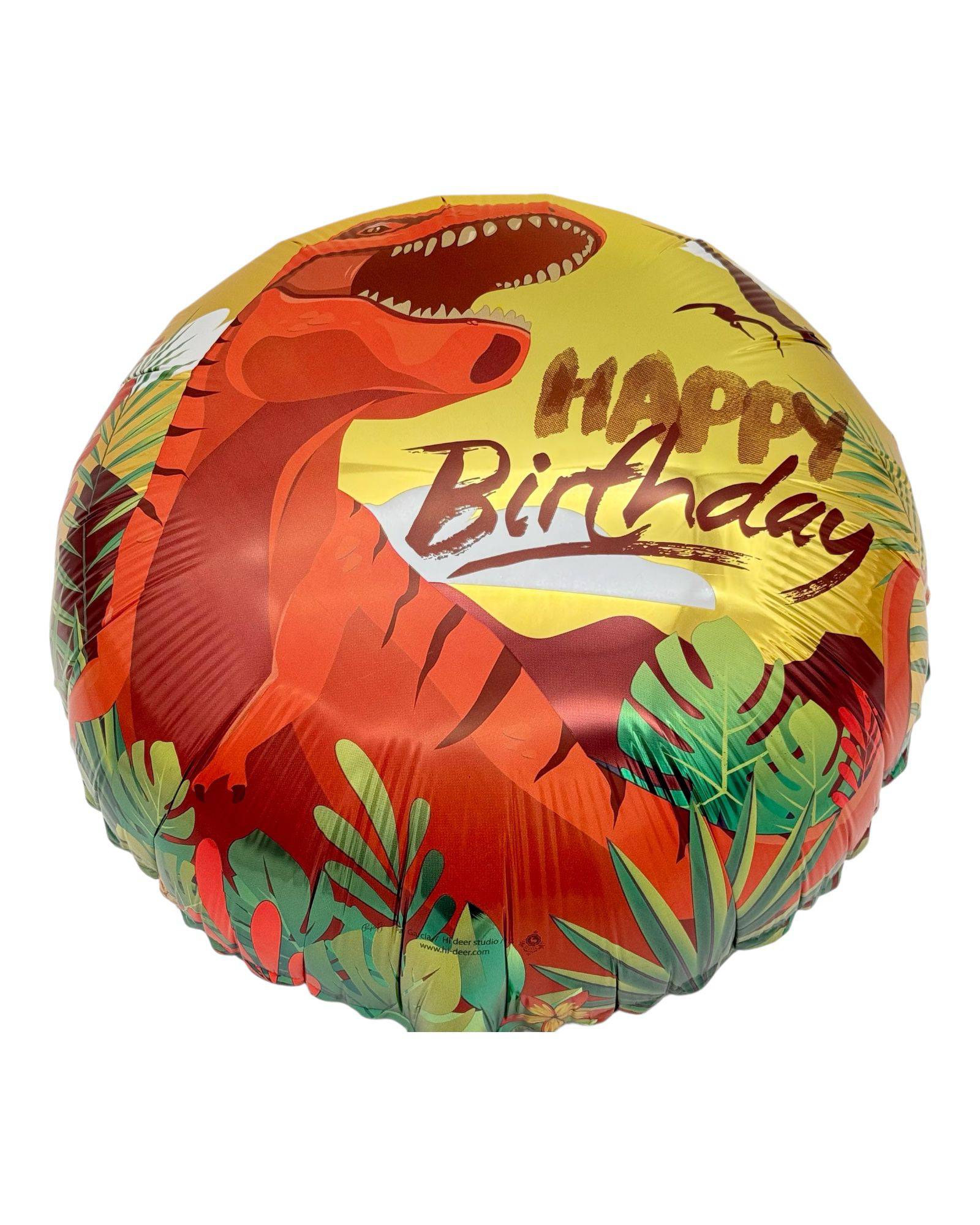 18" Dinosaur Happy Birthday (100ct) - Conver USA