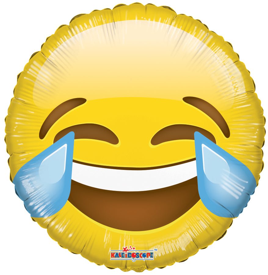 18" Emoji - Laughing (100ct) - Conver USA