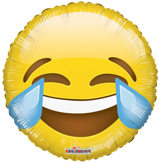 18" Emoji - Laughing (100ct) - Conver USA