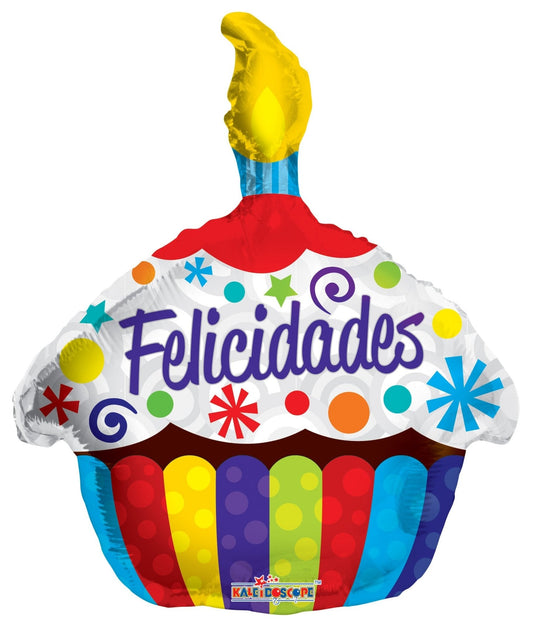 18" Felicidades - Cupcake (100ct) - Conver USA