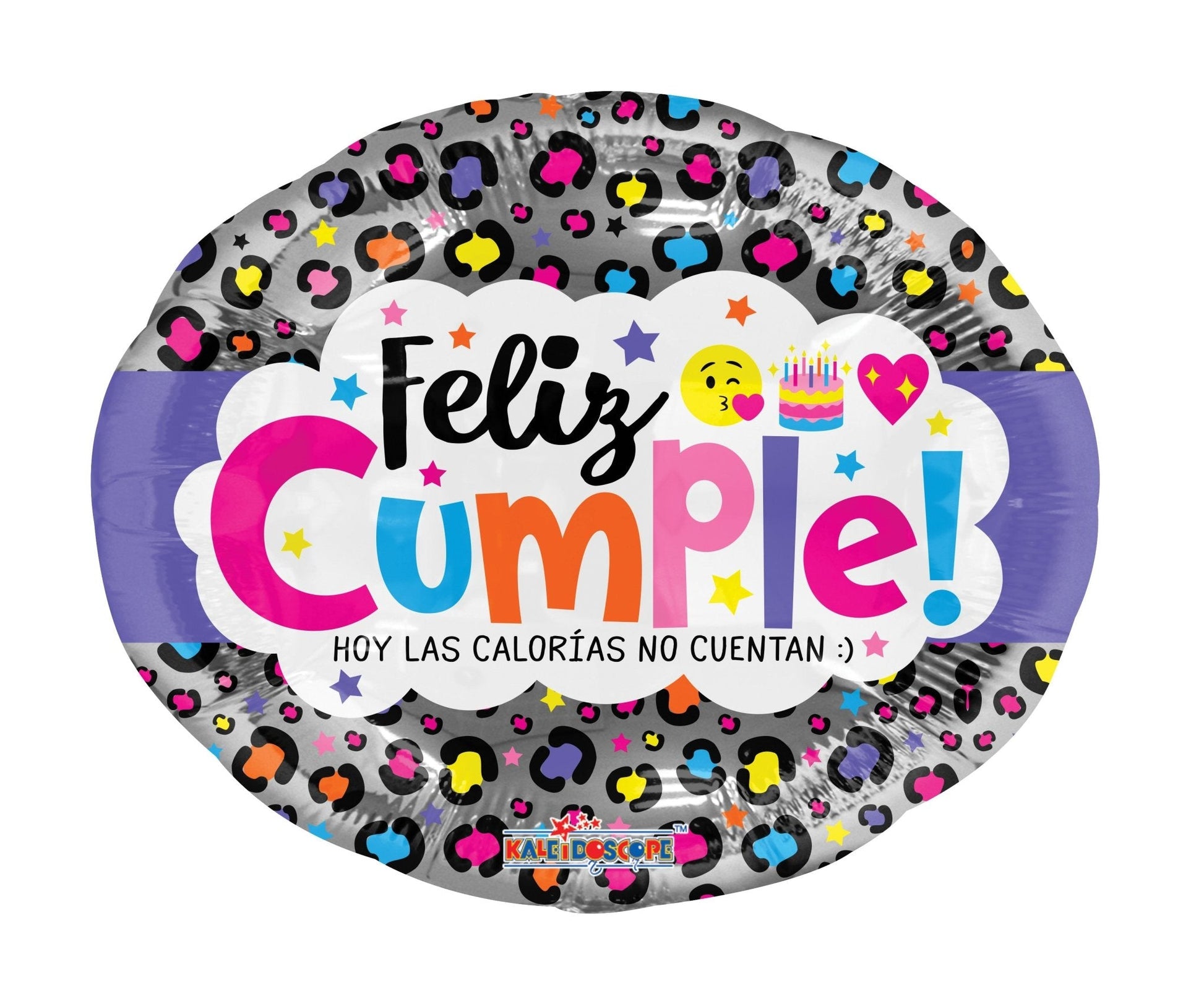 18" Feliz Cumple - Hoy Las Calorias No Cuentan (100ct) - Conver USA