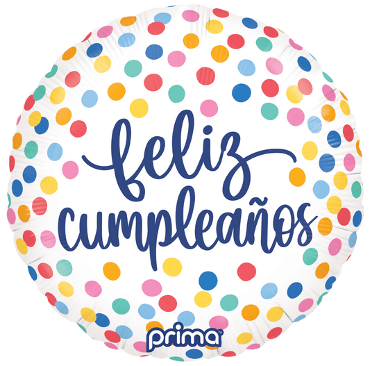 18" Feliz Cumpleaños Papel Picado