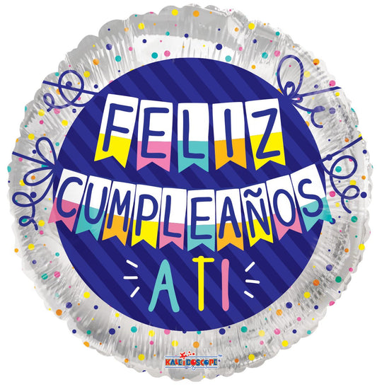 18" Feliz Cumpleanos - Pennants (100ct) - Conver USA