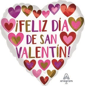 18" Feliz Dia San Valentin (10ct)