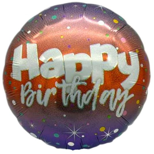 18" Happy Birthday - Dots & Stars - 20ct - Party America