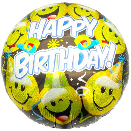18" Happy Birthday Emojis - 20ct - Party America