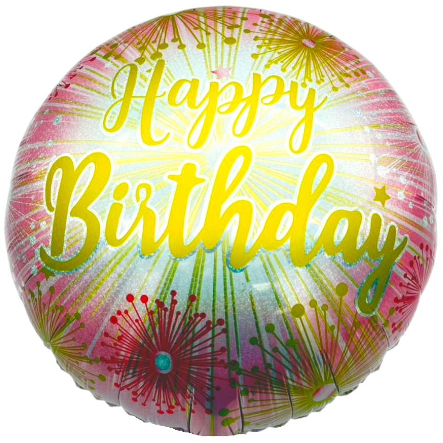 18" Happy Birthday - Pink Blast - 20ct - Party America