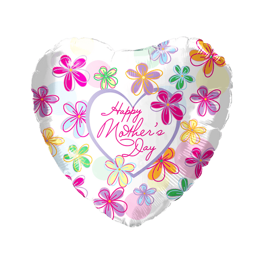 18" Happy Mother's Day Flower - 50ct - Party America