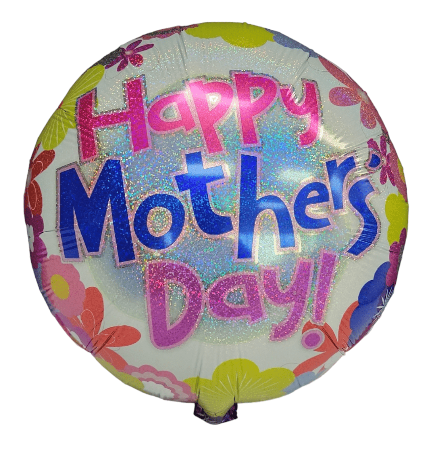 18" Happy Mother's Day Holographic Flower - 20ct - Party America
