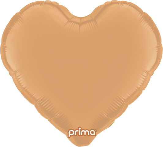 18" Heart - Caramel