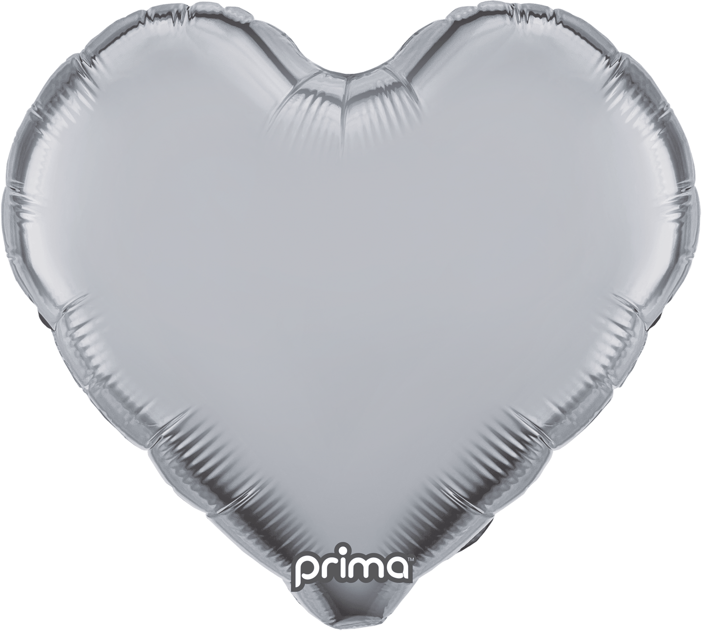 18" Heart - Silver