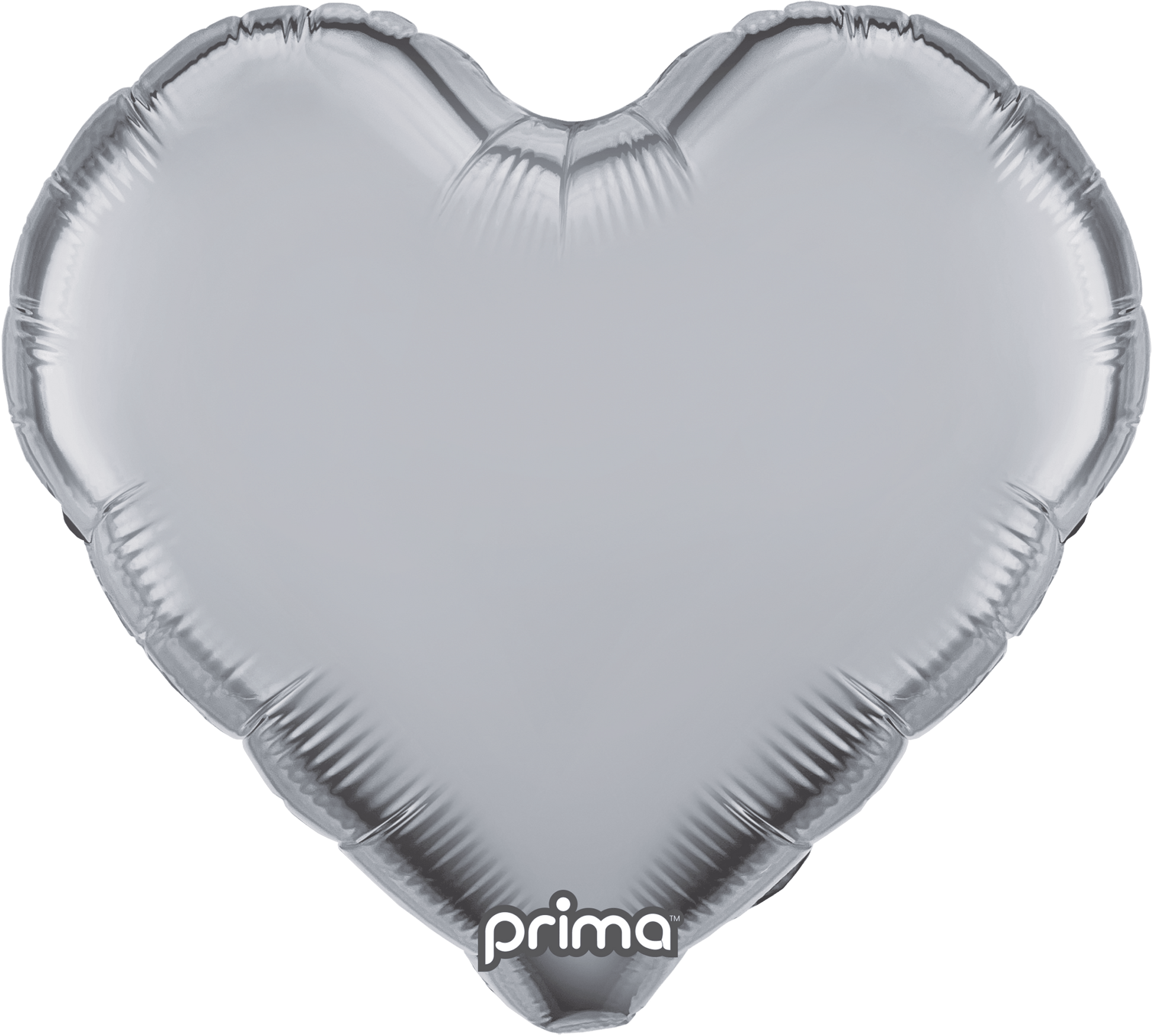 18" Heart - Silver