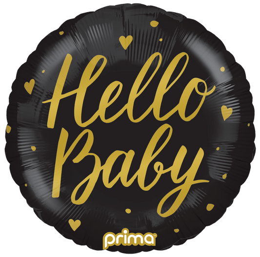 18" Hello Baby - Black