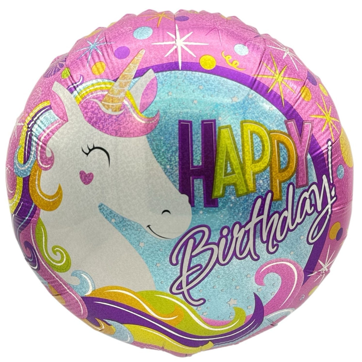 18" Happy Birthday - Unicorn - 20ct - Party America