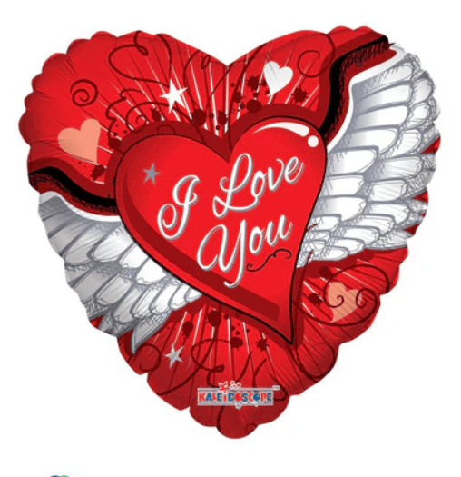 18? I Love You Heart with Wings