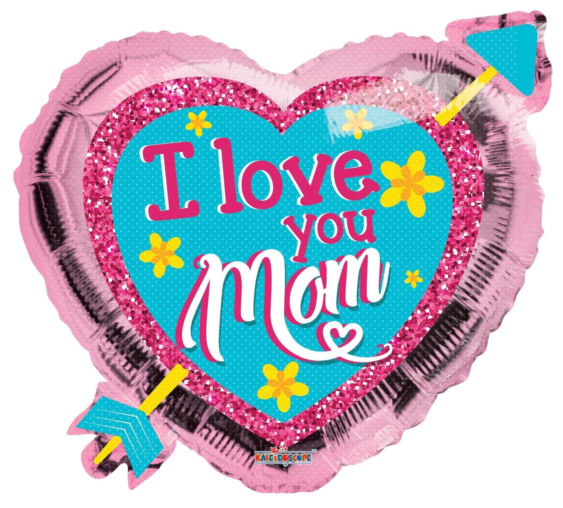 18" I Love You Mom Heart (100ct) - Conver USA