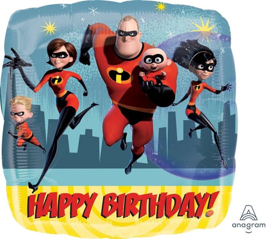 18" Incredibles 2 Birthday
