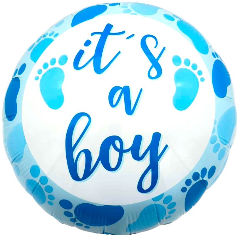 18" It's a Boy - Footprints - 50ct - Party America